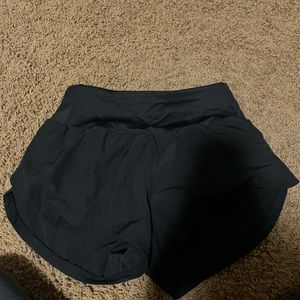 Black Amazon Sporty Shorts